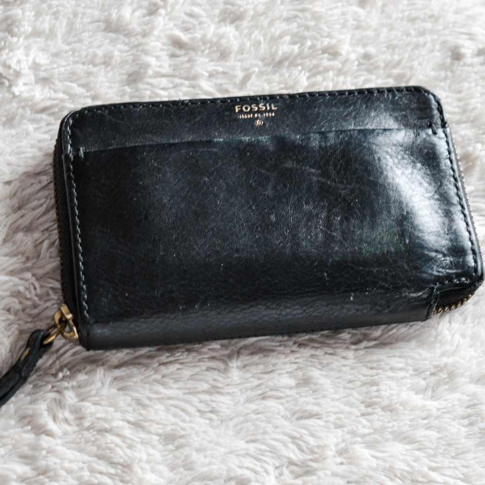Fossil Vintage Leather Wallet